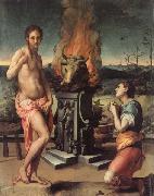 Agnolo Bronzino Pygmalion and Galatea oil painting artist